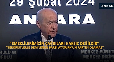 Devlet Bahçeli: