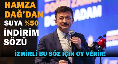 Hamza Dağ'dan yüzde 50 indirim sözü