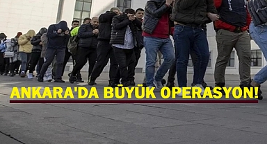 Ankara'da çeşitli suçlardan aranan 1130 kişi yakalandı