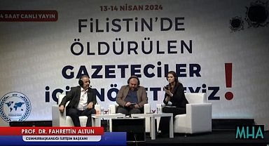 Altun:İsrail’in zulümlerine karşı Türkiye çok güçlü ses çıkardı