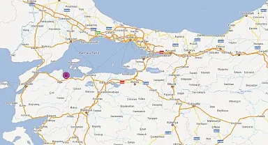Çanakkale'de deprem!