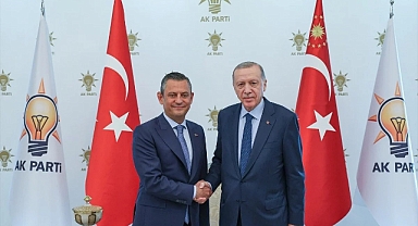 Erdoğan ile Özel görüşmesi
