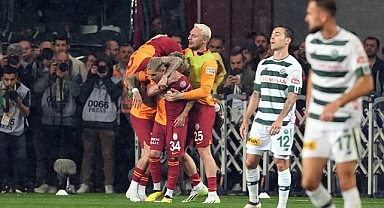 Galatasaray, Konyaspor'u yenerek Süper Lig'de şampiyonluğa ulaştı