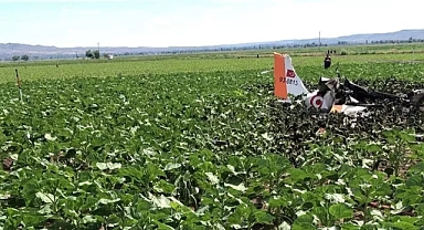 Askeri eğitim uçağı düştü: 2 pilot şehit oldu