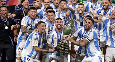 Copa America'yı Arjantin kazandı