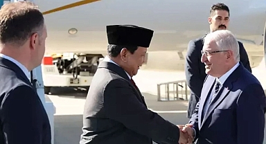 Endonezya Cumhurbaşkanı Subianto Ankara'da
