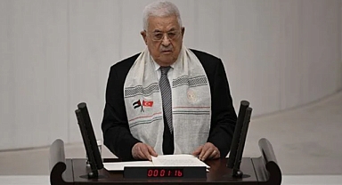 Filistin Devlet Başkanı Mahmud Abbas Meclis'e hitap etti: