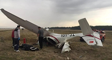 Bursa'da eğitim uçağı düştü: İki pilot hayatını kaybetti!