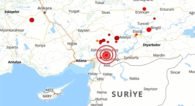 Kahramanmaraş'ta deprem!