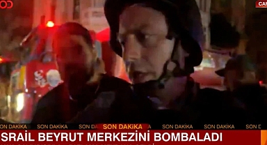Beyrut'taki tv100 canlı yayınına sivillerden saldırı