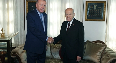 Cumhurbaşkanı Erdoğan - Devlet Bahçeli ile görüştü