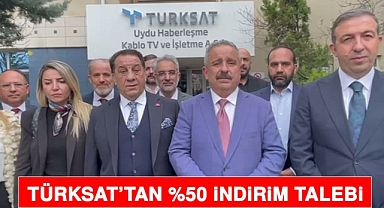 TÜRKSAT'TAN %50 İNDİRİM TALEBİ