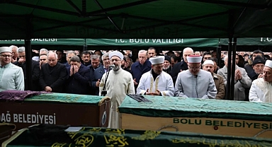 Bolu'da cenaze törenine katılan Cumhurbaşkanı Erdoğan gözyaşlarını tutamadı