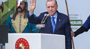 Cumhurbaşkanı Erdoğan: Muhalefet doların yeşili ile euro'daki maviyi seviyor