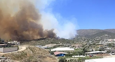 Hatay'da Ormanlık Alanda Yangın: Evlere Sıçradı