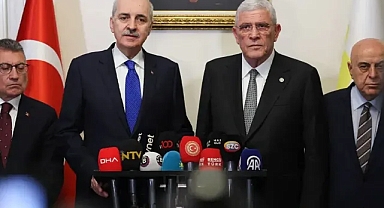 TBMM Başkanı Numan Kurtulmuş, İYİ Parti'yi ziyaret etti