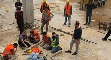 Ankara'da inşaatın 4'üncü katından düşen duvar ustası ağır yaralandı