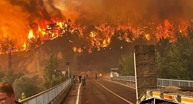 Bursa'da Havai Fişek Atarak Orman Yangını Çıkaran 4 Kişi Yakalandı