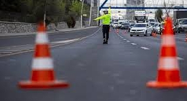 İstanbul'da bugün bazı yollar trafiğe kapatılacak