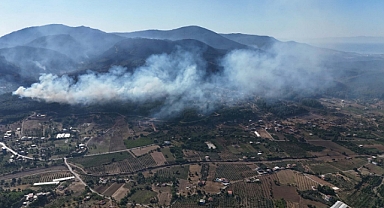 İzmir’deki Orman Yangınları İkinci Gününde: Mahalleler Tahliye Edildi