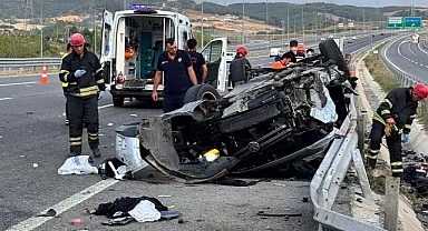 Kuzey Marmara Otoyolu'nda kaza: Ölü ve yaralılar var
