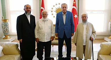 İsmailağa Cemaati'nden Cumhurbaşkanı Erdoğan'a Ziyaret