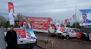 Meclis Önünde ‘Beyaz Toros’ Eylemi; Muhsin Yazıcıoğlu Detayı Dikkat Çekti