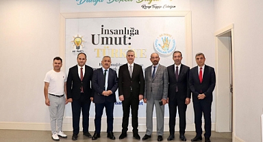 Türkiye Basın Federasyonu’ndan Hasan Basri Yalçın’a Ziyaret