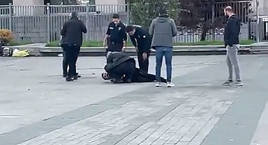 Çağlayan Adliyesi Önünde Silahlı Eylem: Kendini vurdu