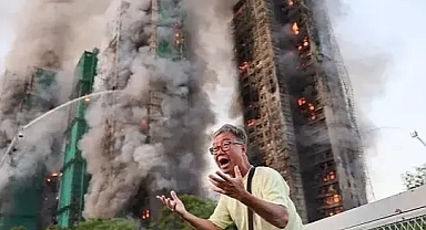 Hong Kong'da Gökdelen Yangını: Ölü Ve Yaralılar Var