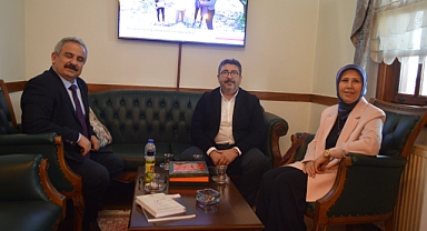 Hukuki Araştırmalar Derneği’nden TÜBAF Başkanı Sinan Burhan’a Ziyaret