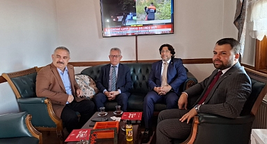 Yeniden Refah Partisi’nden Türkiye Basın Federasyonu’na Ziyaret