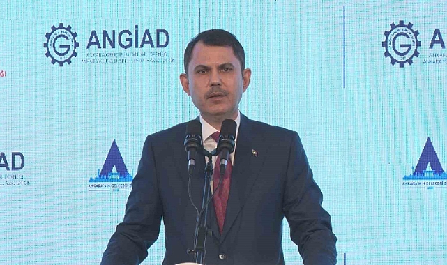 Bakan Kurum ANGİAD Zirvesi'nde Konuştu: 'Türkiye Yüzyılı Topyekûn Şahlanış Dönemidir'