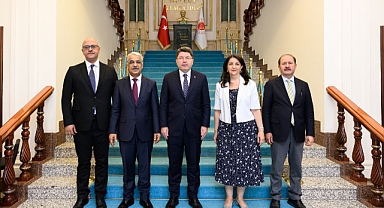 DEM Parti İmralı Heyeti Adalet Bakanı Yılmaz Tunç İle Görüştü