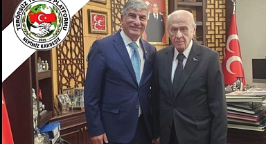  Terörsüz Türkiye Platformu Genel Başkanı Turgut Lenk’ten Devlet Bahçeli’ye Ziyaret