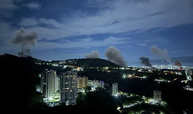 Venezuela'nın Başkenti Karakas'ta Şiddetli Patlama