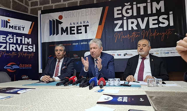 Eğitim Zirvesi 9 Mayıs'ta Ankara'da Düzenlenecek