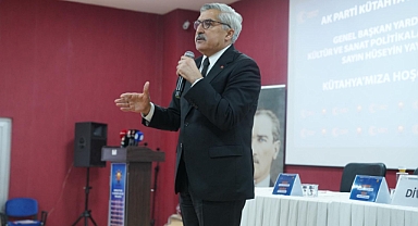  AK Parti Genel Başkan Yardımcısı Yayman, Kütahya'da konuştu: CHP, varoluş krizi yaşıyor. 