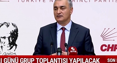 CHP Sözcüsü Sarı duyurdu: Son dakika grup toplantısı kararı!