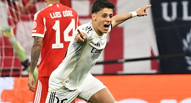 Şampiyonlar Ligi'nde sezonun çıkış yapan futbolcusu Arda Güler oldu