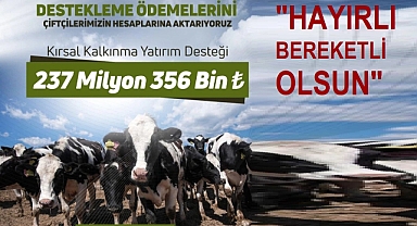 Bakan Yumaklı açıkladı: Tarımsal destek ödemesinin yapılacak