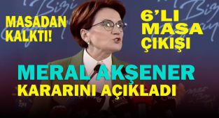 6'lı Masa Dağıldı