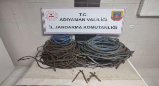 Adıyaman’da Kablo Hırsızı 2 Kişi Yakalandı