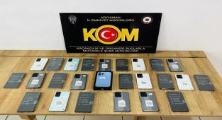 Adıyaman’da kaçak cep telefonları ele geçirildi