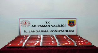 Adıyaman’da Kaçak Sigara Ele Geçirildi
