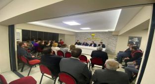 AK Parti Çine Teşkilatı eniştesini ağırladı
