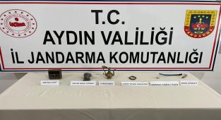 Aydın’da 5 parça eser ele geçirildi