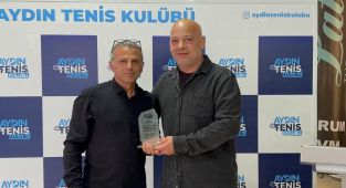 Aydın Tenis Kulübü’nde ödüller sahibini buldu