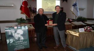 Aydınlı yazar Samim Kocagöz Kütüphane Haftasında anıldı