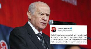 Bahçeli'den '3 Mayıs Türkçülük Günü' mesajı: Kimliksiz çevrelere inanıyorum ki fırsat verilmeyecektir